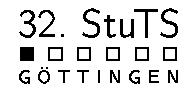 Logo der 32.&nbsp;StuTS